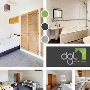 Apartment 2 Bedroom Dgl Serviced City Centre, Southampton